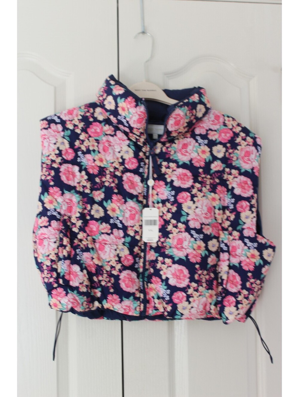 Simply Southern Floral Puffy Vest 00191 - Picture 6 of 8